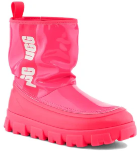 Lookbook (女款)UGG 經典 Brellah 迷你靴 超級珊瑚紅色 1144059-SPCL