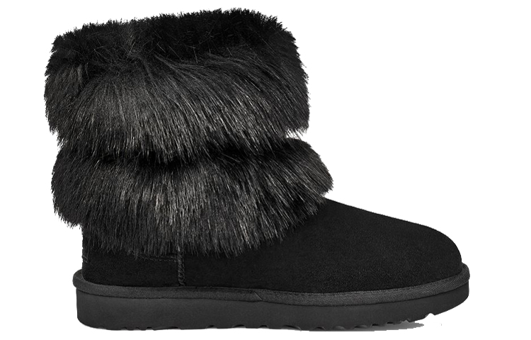 Order UGG經典扣繩迷你雪地靴 女款 黑色