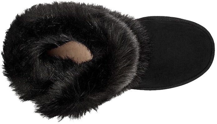 UGG經典扣繩迷你雪地靴 女款 黑色 Shop UGG經典扣繩迷你雪地靴 女款 黑色