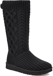 (W) UGG 클래식 카디 케이블 니트 부츠 블랙 1146010-BLK Lookbook (W) UGG 클래식 카디 케이블 니트 부츠 블랙 1146010-BLK