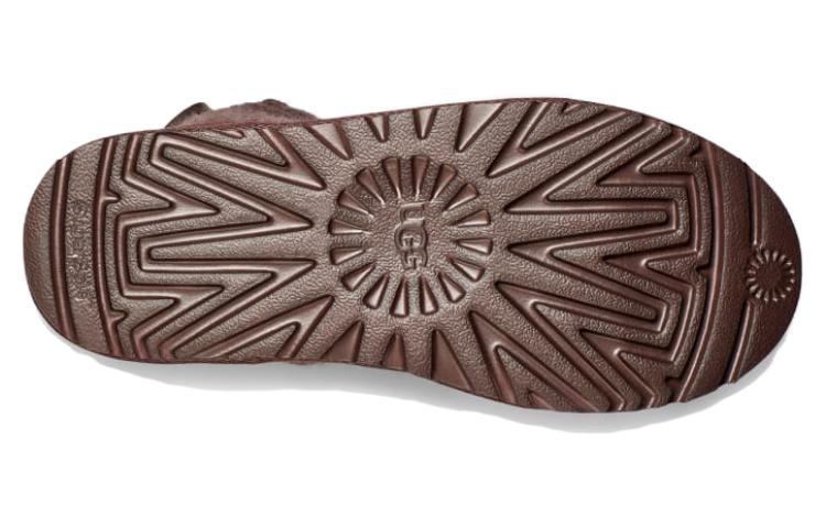 (W) UGG Classic Cardi Cabled Knit Boot Burnt Cedar 圖 4