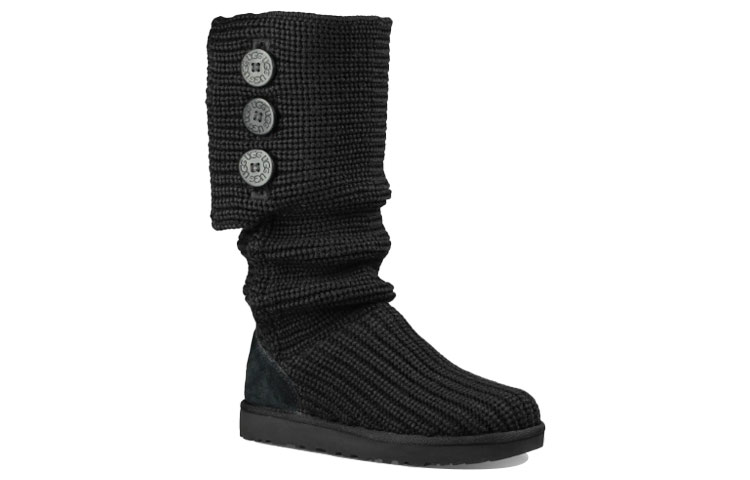 Lookbook (W) 어그 클래식 카디 니트 블랙 1016555-BLK