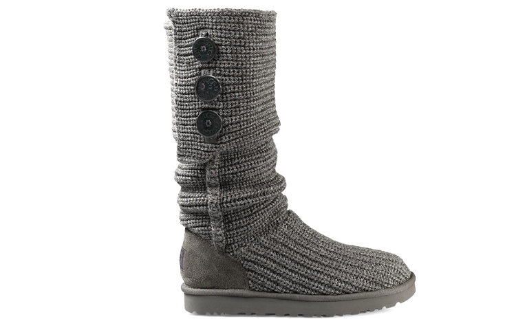 (W) UGG Classic Cardy Knit Grey 圖 2