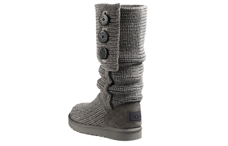 (W) UGG Classic Cardy Knit Grey 圖 3