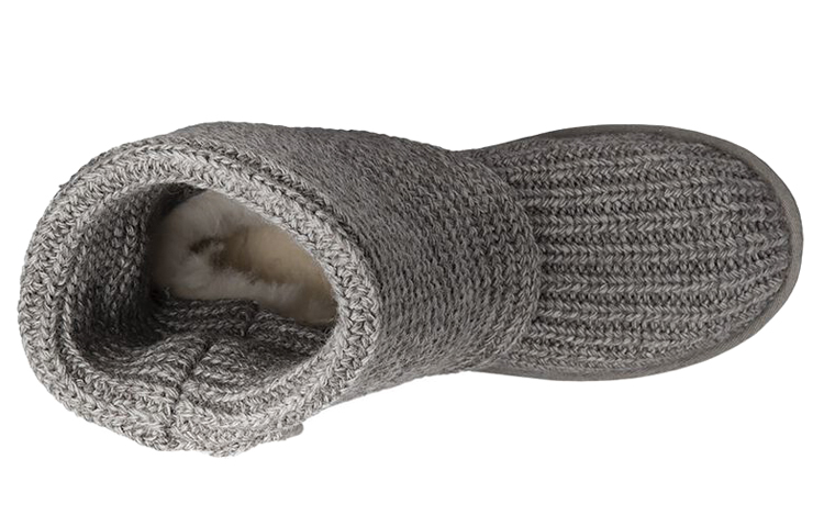 (W) UGG Classic Cardy Knit Grey 圖 4