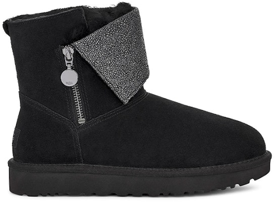 (W) UGG Clásico Caviar Mini Forrado de Lana Negro 1112498-BLK Order (W) UGG Clásico Caviar Mini Forrado de Lana Negro 1112498-BLK