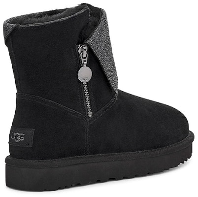 (W) UGG Clásico Caviar Mini Forrado de Lana Negro 1112498-BLK Shop (W) UGG Clásico Caviar Mini Forrado de Lana Negro 1112498-BLK