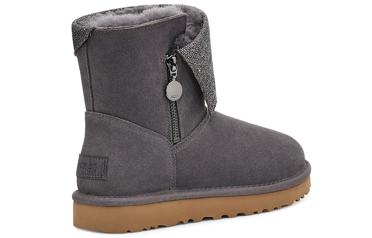 Shop (W) UGG Klasik Mini Abu-abu Caviar 1112498-DGRY
