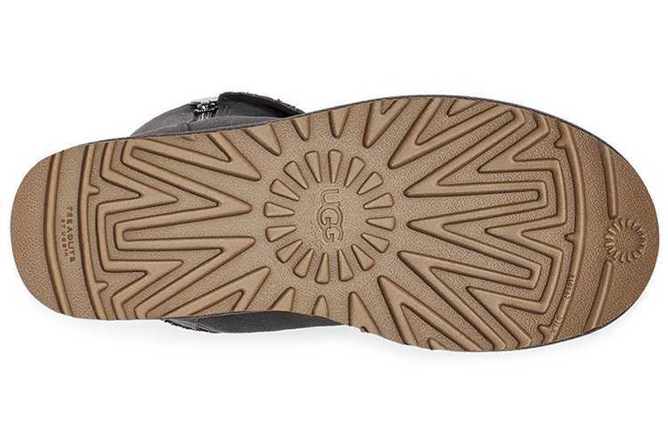 Details for (W) UGG Klasik Mini Abu-abu Caviar 1112498-DGRY