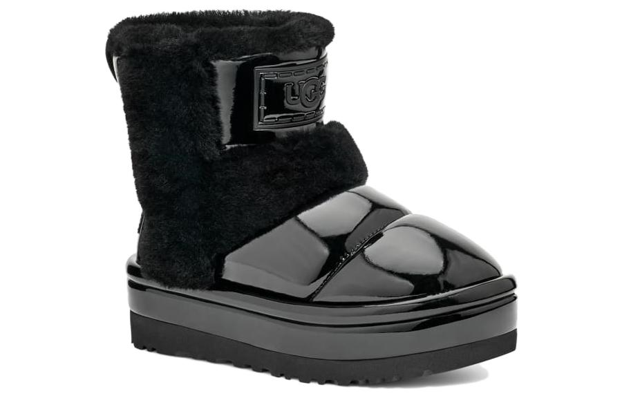 (W) UGG Classic Chillapeak Shine Boot 'Black' 圖 3
