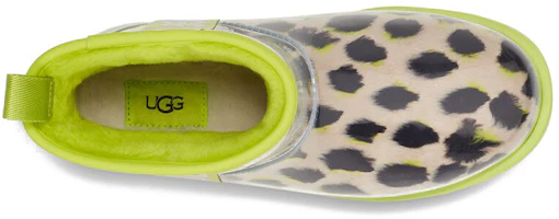Purchase UGG 經典透明迷你PU動物印花短筒雪地靴 女款 檸檬黃