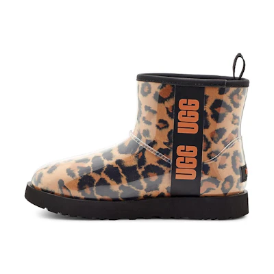 (W) UGG Classic Clear Mini LOGO 'Black'