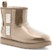 (W) UGG Classic Clear Mini Logo Besar Berbulu Fleece Lelaki & Wanita 1113190-NCHS