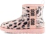 (W) UGG Classic Clear Mini 'Pink' - Kasut Bot Mini Lutsinar Warna Merah Jambu 1135750-PSLP
