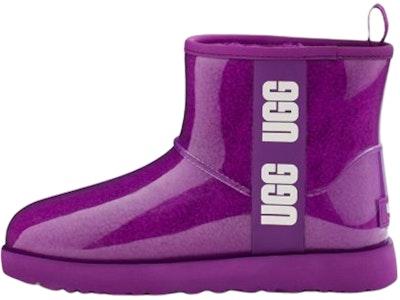 UGG Classic Clear Mini TPU 時尚舒適 短中筒 雪地靴 女款 天空紫色 Buy UGG Classic Clear Mini TPU 時尚舒適 短中筒 雪地靴 女款 天空紫色
