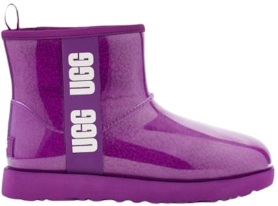UGG Classic Clear Mini TPU 時尚舒適 短中筒 雪地靴 女款 天空紫色 Order UGG Classic Clear Mini TPU 時尚舒適 短中筒 雪地靴 女款 天空紫色