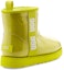 Shop (W) UGG Classic Clear Mini LOGO Besar Lapik Bulu Fleece 1113190-SLFR