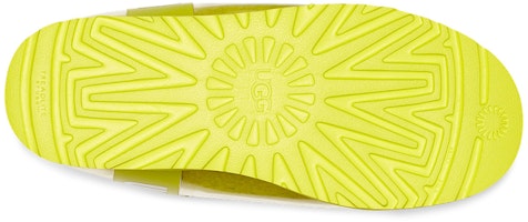 Details for UGG 經典閃亮迷你 大LOGO果凍加絨短筒雪地靴 女款 硫磺色