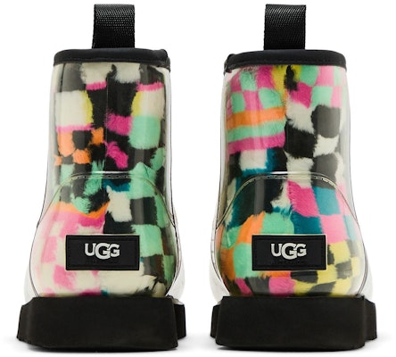 (女款)UGG經典透明迷你靴 棋盤黑多色 1135530-BLKM Details for (女款)UGG經典透明迷你靴 棋盤黑多色 1135530-BLKM