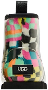 (W) UGGクラシッククリアミニ チェック柄ブラック 1135530-BLKM Sizing (W) UGGクラシッククリアミニ チェック柄ブラック 1135530-BLKM