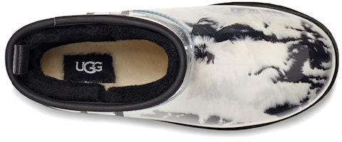 (Women) UGG Classic Clear Mini Boot Marble White Black 1120778-BLK Lookbook (Women) UGG Classic Clear Mini Boot Marble White Black 1120778-BLK