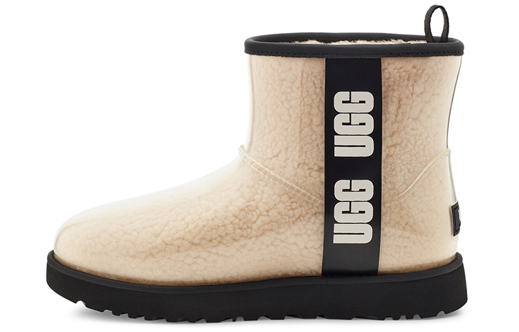 Order （女性）UGG 經典透明迷你靴 自然黑 1113190-NBLC