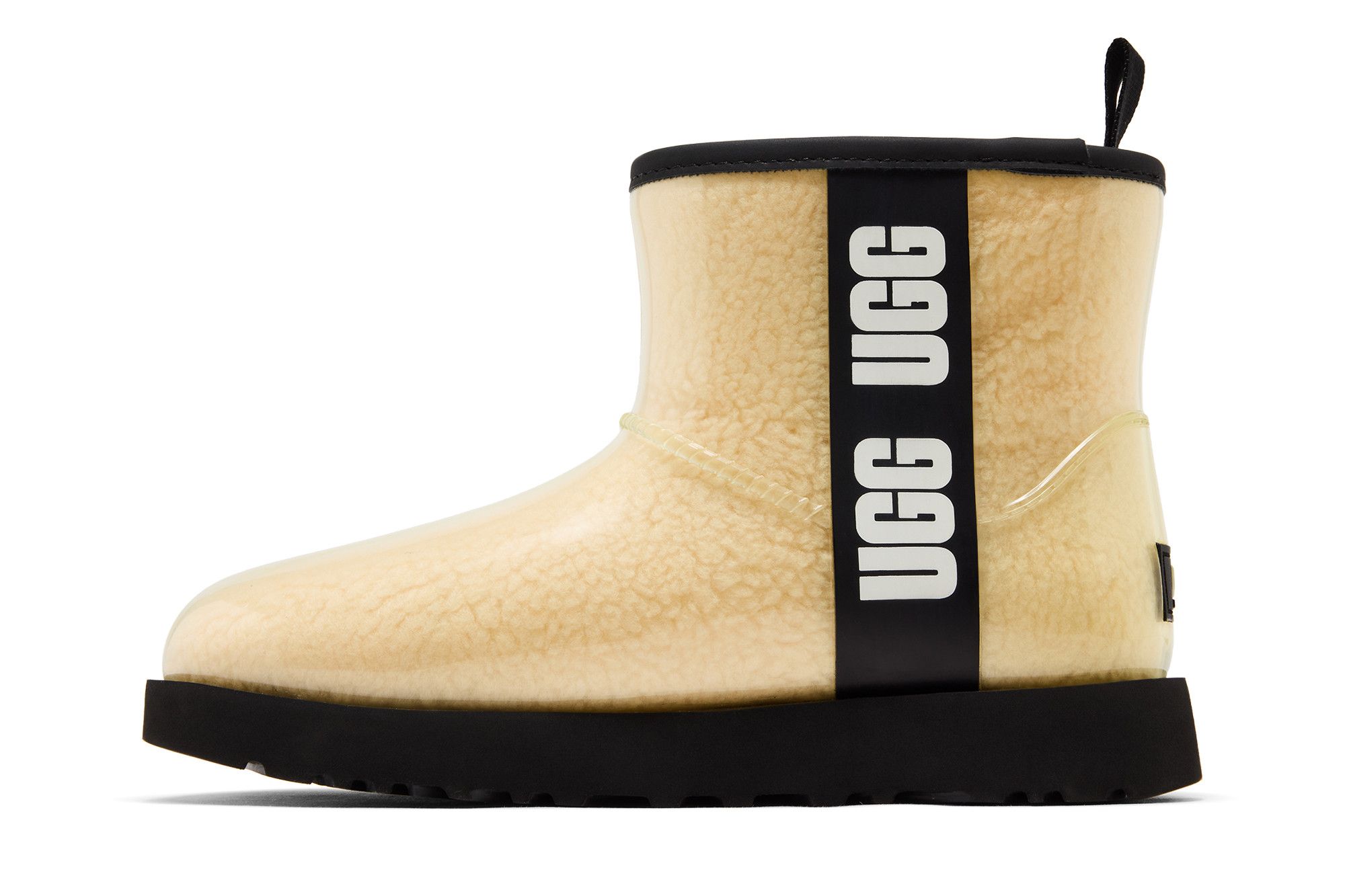 Lookbook (W) UGG Classic Clear Mini Stivale Nero Naturale 1113190-NBLC