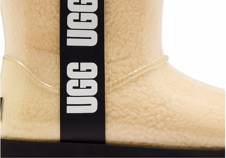 (W) UGG Bota Clásica Clear Mini Natural Black 1113190-NBLC Lookbook (W) UGG Bota Clásica Clear Mini Natural Black 1113190-NBLC