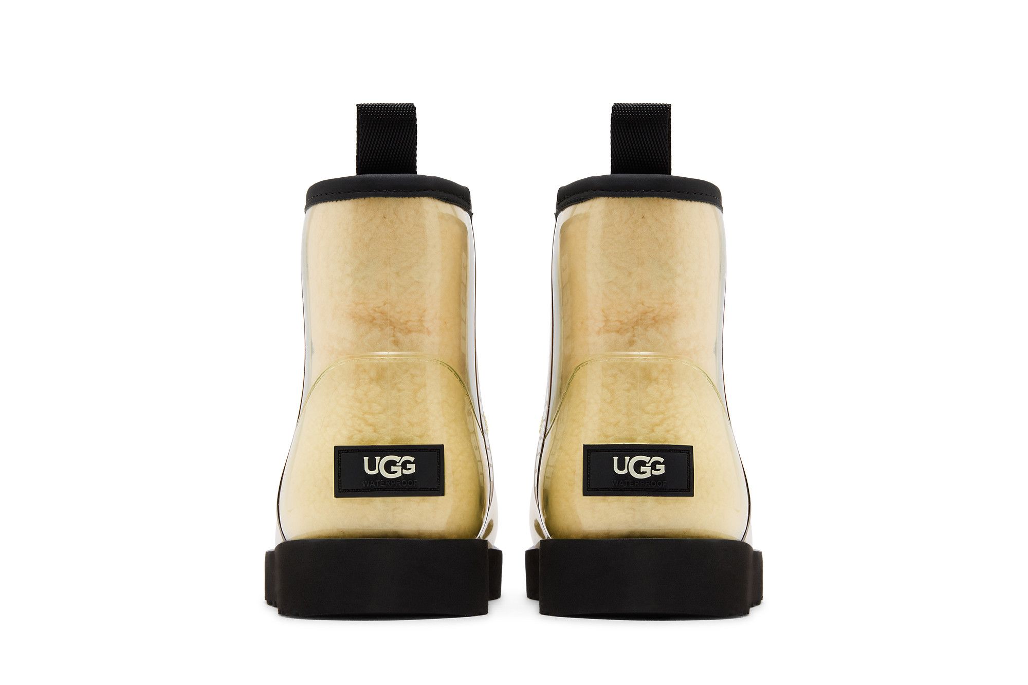 Details for (W) UGG Classic Clear Mini Stivale Nero Naturale 1113190-NBLC