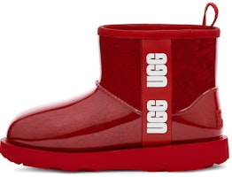 (Women) UGG Classic Clear Mini Boot Samba Red 1113190-SBR (Women) UGG Classic Clear Mini Boot Samba Red 1113190-SBR