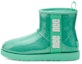 Buy (W) UGG Classic Clear Mini Boot Tide Pool Wanita Lelaki Terbaru 1113190-TDP