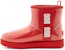 (W) UGG Classic Clear Mini Logo Besar Berbulu Fleece 1113190-LFL