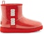 (W) UGG Classic Clear Mini Logo Besar Berbulu Fleece 1113190-LFL