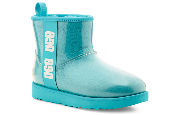 Lookbook (Women) UGG Classic Clear Mini Large LOGO Fleece Lined 1113190-CRWT