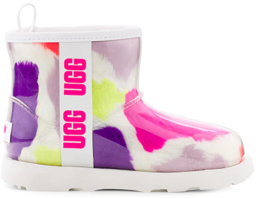 (W) UGG Classique Clear Mini Party Spots Bottes ''Blanc'' 1124956-WHT Order (W) UGG Classique Clear Mini Party Spots Bottes ''Blanc'' 1124956-WHT