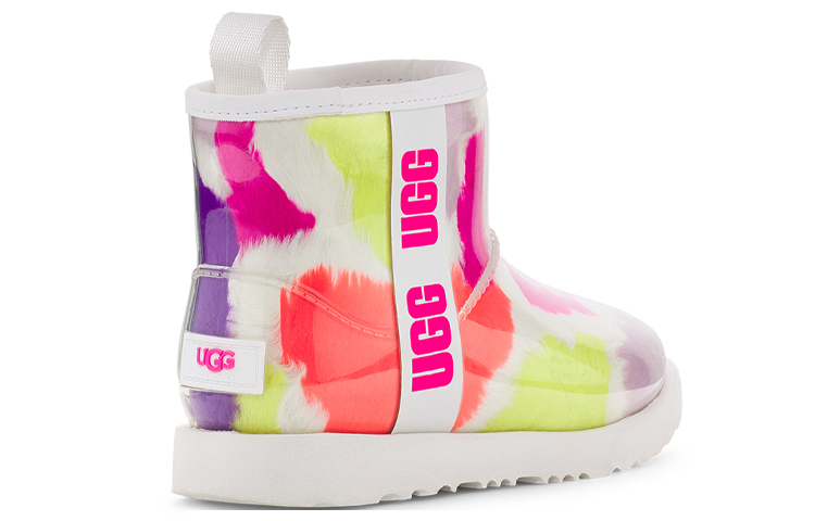 Shop (W) UGG Classique Clear Mini Party Spots Bottes ''Blanc'' 1124956-WHT