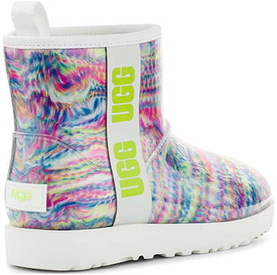 (W) UGG Classic Clear Mini Pixelate Boot Putih 1127054-WHT Shop (W) UGG Classic Clear Mini Pixelate Boot Putih 1127054-WHT