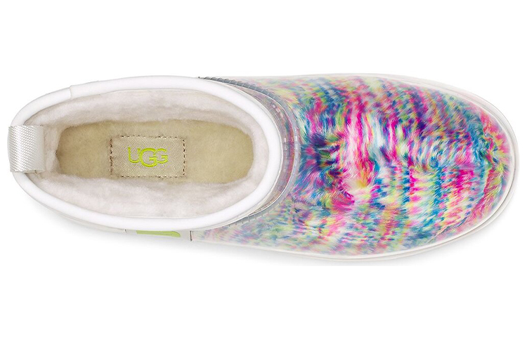 Purchase (W) UGG Classic Clear Mini Pixelate Boot Putih 1127054-WHT
