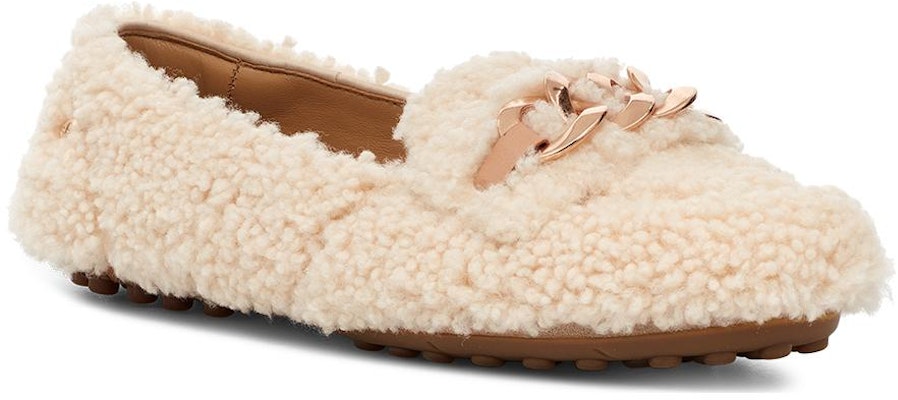 (W) UGG SlipOn Kasut Loafers Selesa 'Cream White' 1153515-NAT Lookbook (W) UGG SlipOn Kasut Loafers Selesa 'Cream White' 1153515-NAT