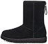 Buy (W) UGGクラシックショートロゴジップ (ブラック) 1122672-BLK