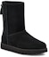 Lookbook (W) UGGクラシックショートロゴジップ (ブラック) 1122672-BLK