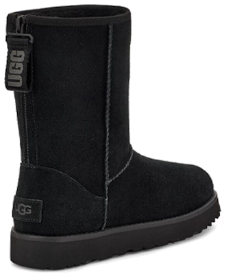 (W) UGGクラシックショートロゴジップ (ブラック) 1122672-BLK Purchase (W) UGGクラシックショートロゴジップ (ブラック) 1122672-BLK