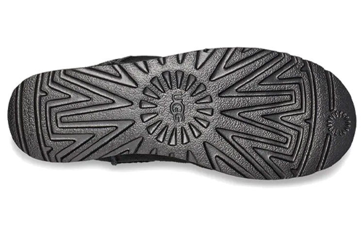 Details for (W) UGGクラシックショートロゴジップ (ブラック) 1122672-BLK