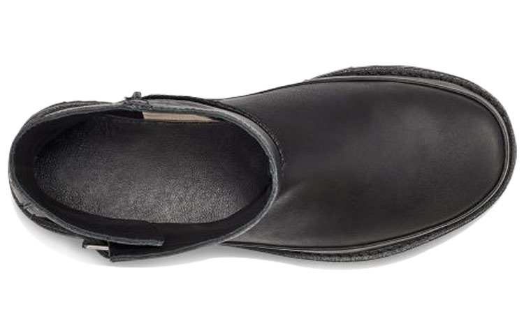 (W) UGG Classic Deconstructed Mini Fleece Lined Black 圖 5