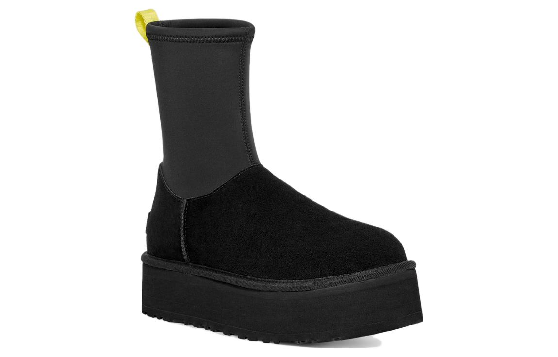Order (W) UGG クラシック ディッパー ブーツ (ブラック) 1144031-BLK