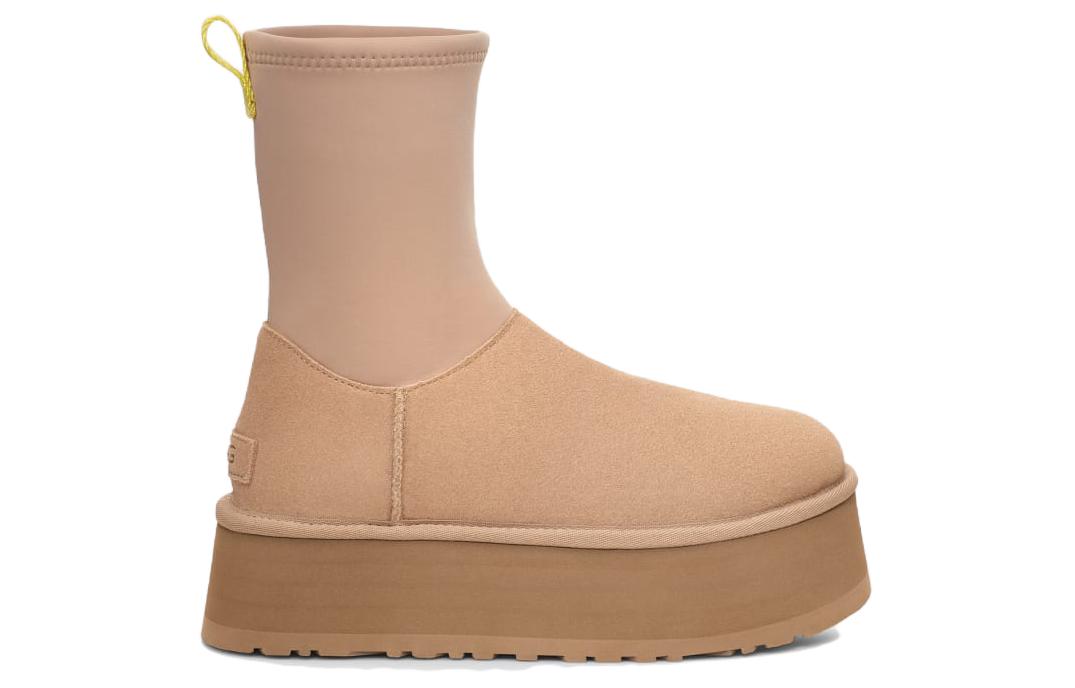 Lookbook (W) UGG Klassischer Dipper Stiefel Sand 1144031-SAN