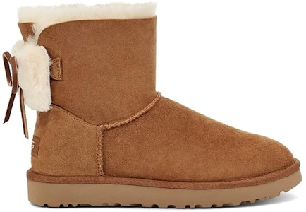 (W) UGG Classic Double Bow Mini 'Coklat' 1103652-CHE Order (W) UGG Classic Double Bow Mini 'Coklat' 1103652-CHE