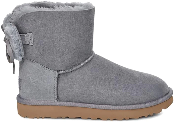 (W) UGG Classic Double Bow Mini 'Geyser' 1103652-GYS Order (W) UGG Classic Double Bow Mini 'Geyser' 1103652-GYS
