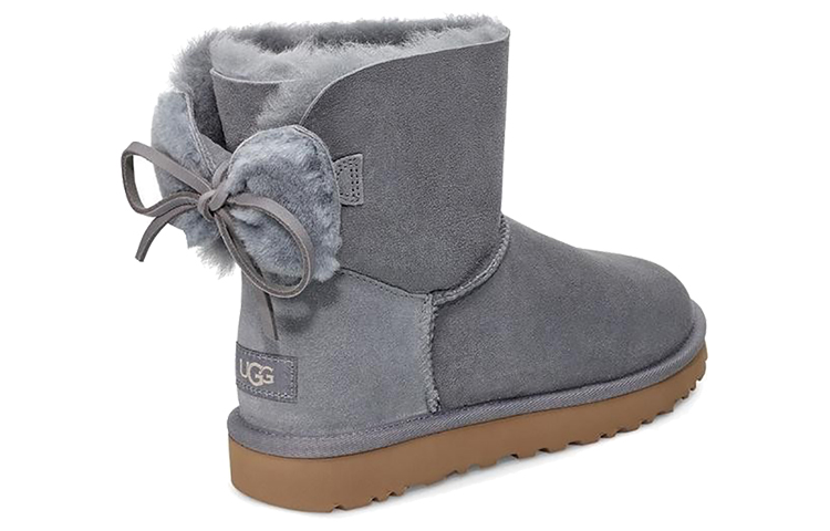 (W) UGG Classic Double Bow Mini 'Geyser' 圖 3