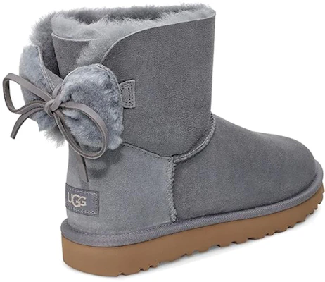 (W) UGG Classic Double Bow Mini 'Geyser' 1103652-GYS Lookbook (W) UGG Classic Double Bow Mini 'Geyser' 1103652-GYS